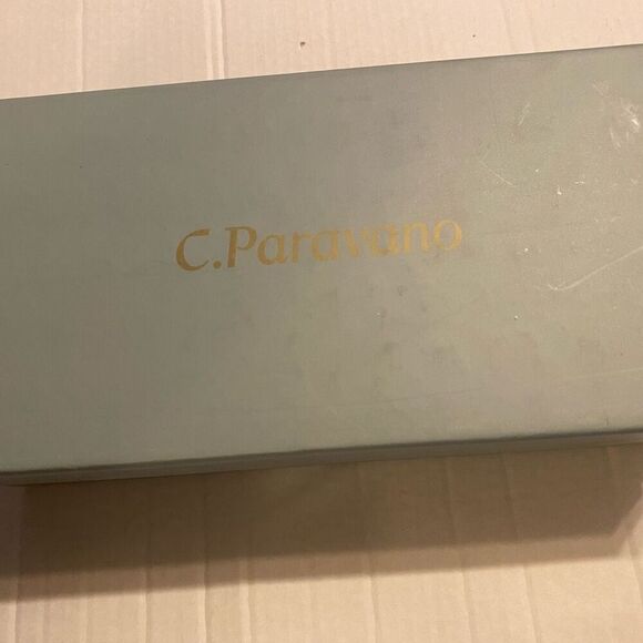 C.PARAVANO Women’s Low Block Heel BluePumps Size EU 41 US 10/10.5 SEE DESCRIPTIO - Picture 12 of 12